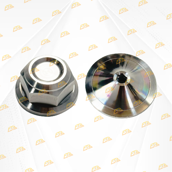 chụp tán bánh sau xe lead inox 304