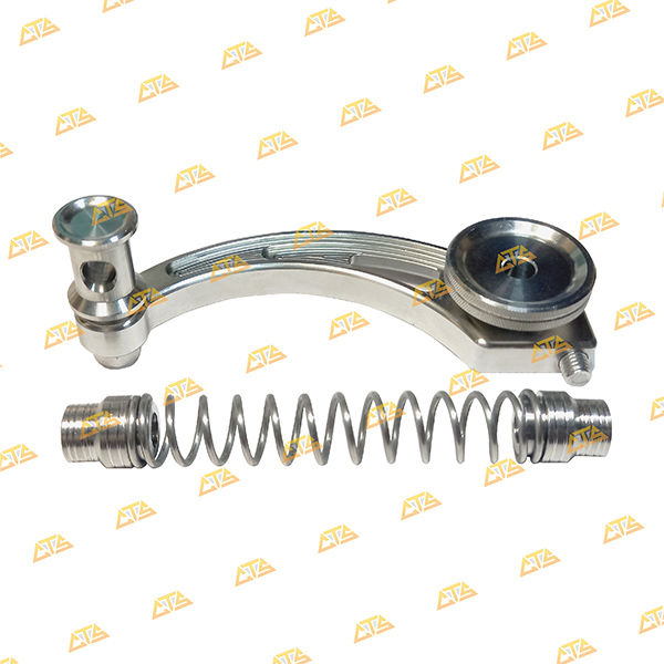 Càng thắng cong kèm lò xo đũa thắng Exciter 2010 inox 304 CTS
