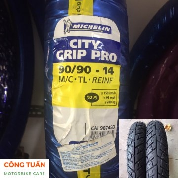 Vỏ xe Michelin City Grip Pro 90/90-14