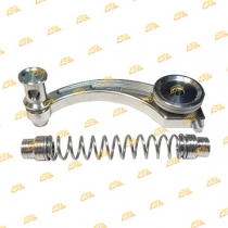 Càng thắng cong kèm lò xo đũa thắng Exciter 2010 inox 304 CTS